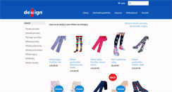 Desktop Screenshot of designsocks.cz
